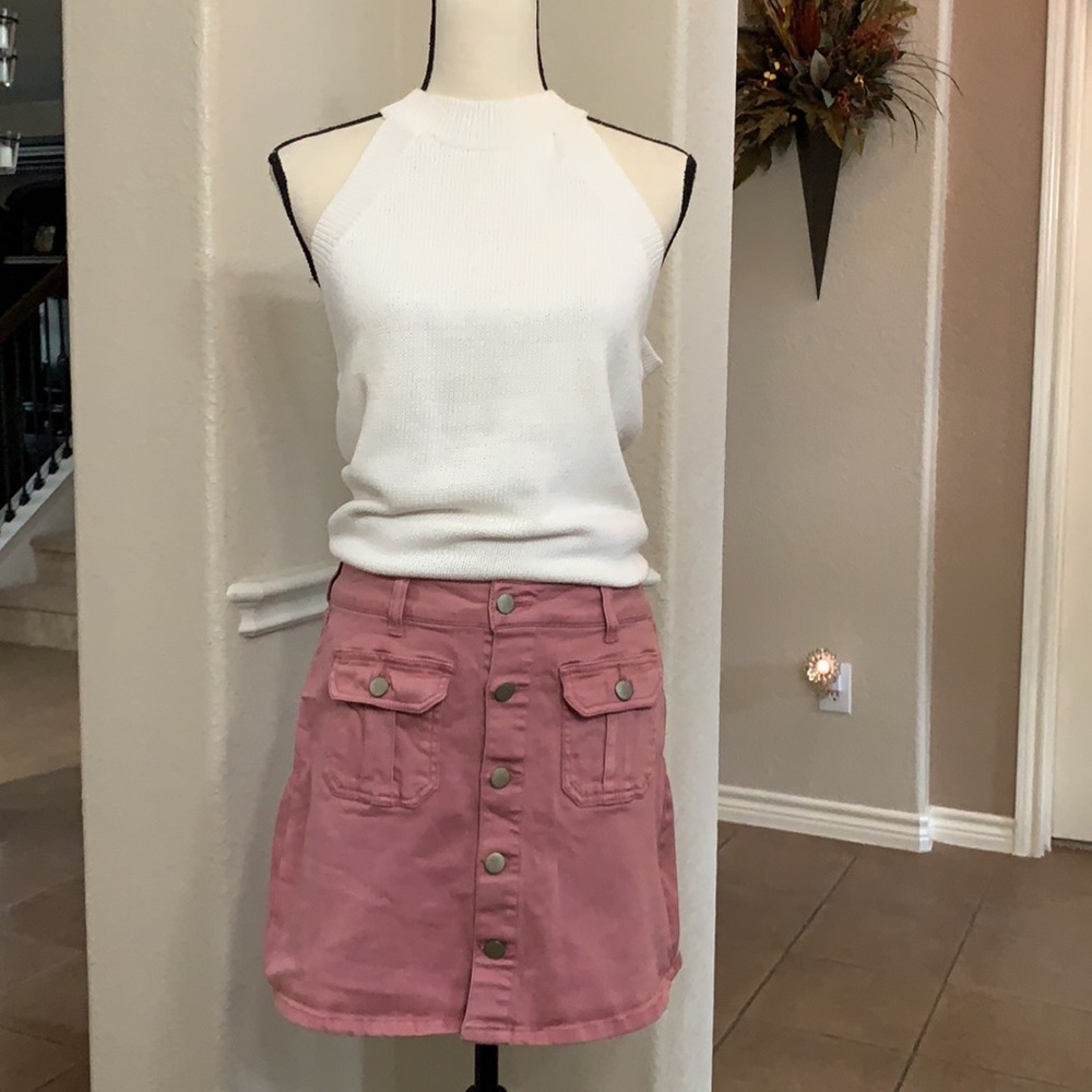 Altar’d State pink mini skirt Size S - Picture 14 of 17